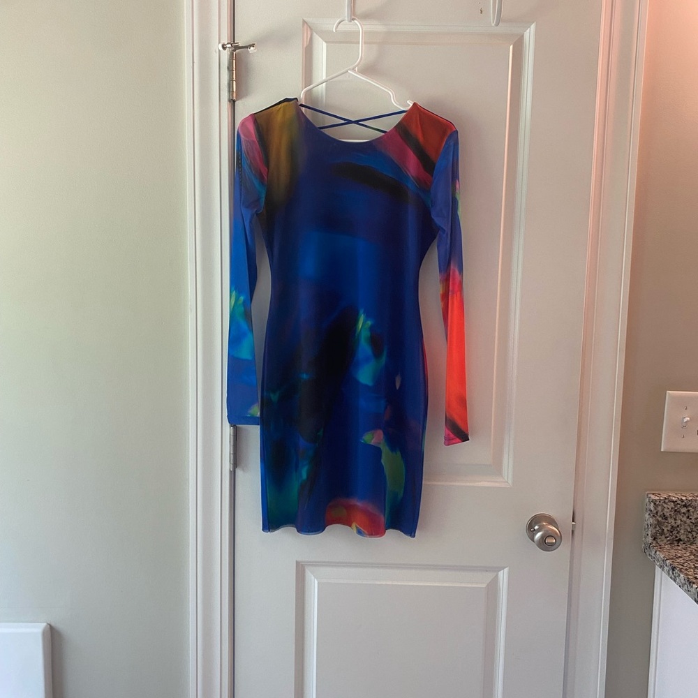 Zara Multicolor mini dress